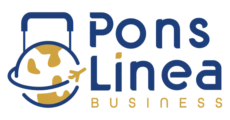 Marque du Groupe Pons Linea Voyages, Pons Linea Business accompagne les entreprises et administrations dans la gestion de leurs Déplacements professionnels, en France et à l’étranger & MICE.